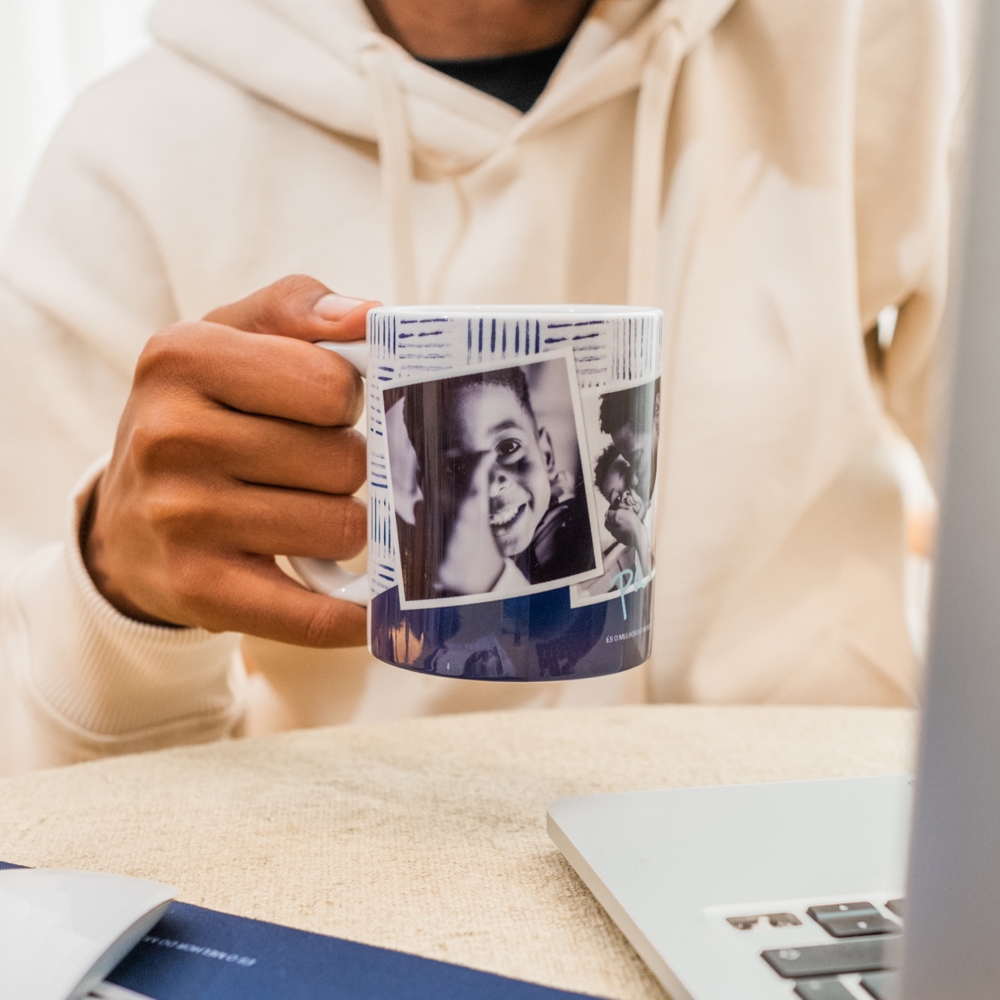 Caneca Best Dad. Best Times. inspiração 4